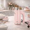BATTEUR ÉLECTRIQUE RETRO EN PLASTIQUE ET ACIER INOXYDABLE ROSE