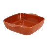PLAT À FOUR OCTAVE CARRÉ 24CM 1.2L EN GRÈS TERRACOTTA