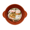 PLAT À FOUR OCTAVE ROND 20CM 950ML EN GRÈS TERRACOTTA