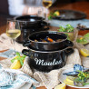 MARMITE À  MOULE 18CM 2L7 AVEC ECRITURE