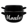 MARMITE À MOULES 24CM 5L AVEC ÉCRITURE
