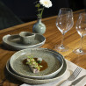 ASSIETTE PLATE SIGMA 27.5CM EN PORCELAINE