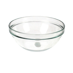 SALADIER CHEF EN VERRE TRANSPARENT 17,2CM