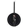 POÊLE ALU PRO 40CM EN ALUMINIUM NOIR