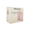 BATTEUR ÉLECTRIQUE RETRO EN PLASTIQUE ET ACIER INOXYDABLE ROSE