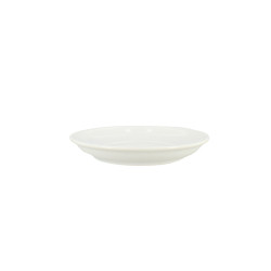 SOUS TASSE 12CM HEL PORCELAINE BLANCHE