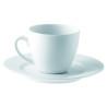 SOUS TASSE NADIA 13,5CM NADIA PORCELAINE BLANCHE