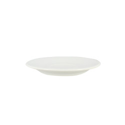 SOUS TASSE PAULA 12CM PORCELAINE BLANCHE