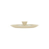 COUVERCLE MULTI TAILLE 16/18/20CM EN VERRE TREMPÉ ET SILICONE BEIGE