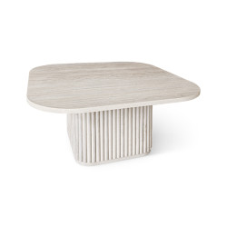 TABLE BASSE CARRÉ EFFET...