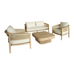SALON DE JARDIN 4 PLACES EN...