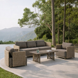 SALON DE JARDIN EN RESINE...