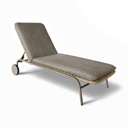 CHAISE LONGUE À ROULETTE...