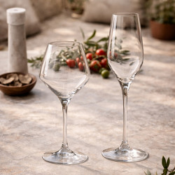 LOT DE 3 VERRES À PIED NOA...
