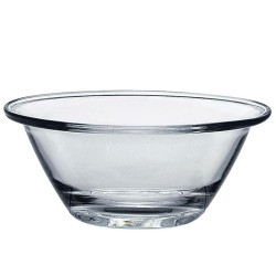 COUPELLE MR CHEF 14CM- 37CL VERRE TREMPE TRANSPARENT