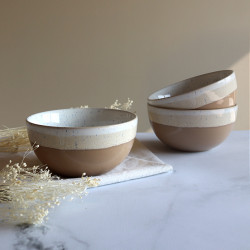BOL RIGA BEIGE 57CL EN GRÈS