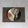 SET DE TABLE TISSAGE 45X30CM MARRON