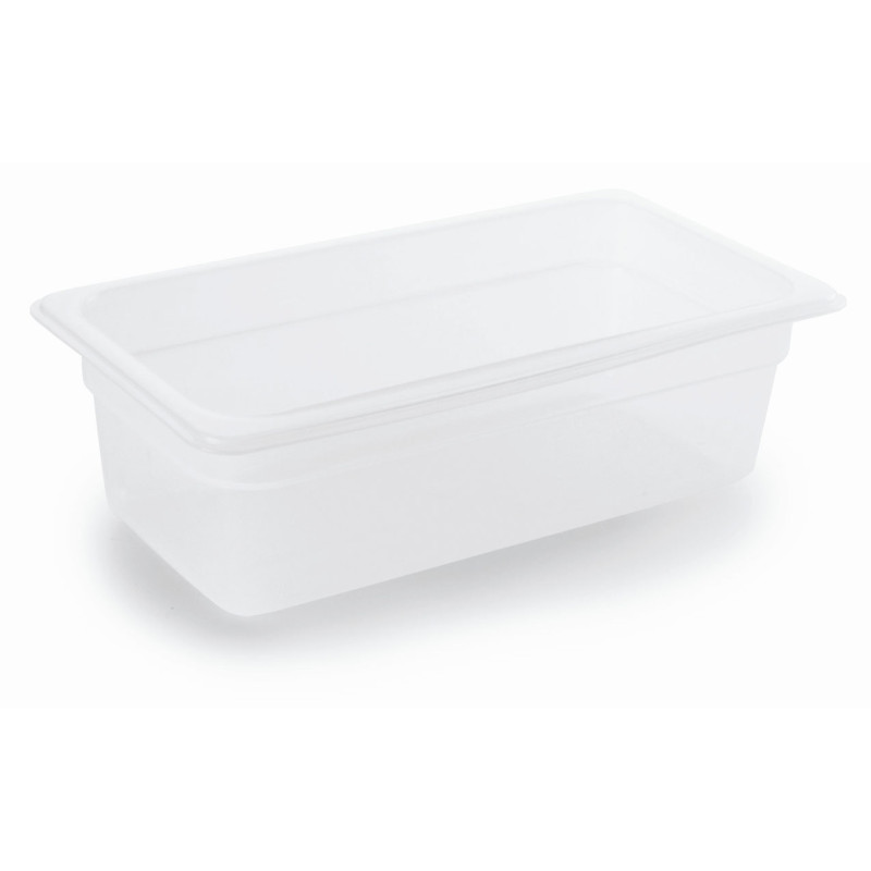BAC GN 1/4 HAUTEUR 10CM POPYPROPYLENE