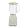 BLENDER RETRO 1.5L EN POLYPROPYLÈNE CÉLADON ET CONTENANT EN VERRE