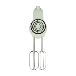 BATTEUR ÉLECTRIQUE RETRO EN PLASTIQUE ET ACIER INOXYDABLE CÉLADON
