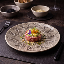 ASSIETTE À DESSERT NOVA 20.5CM EN GRÈS PARME
