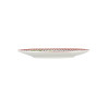 PLAT OVALE PALMERAIE 27X14CM EN PORCELAINE