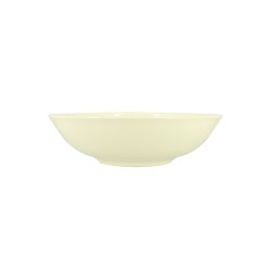 ASSIETTE CREUSE VITA CRÈME 21CM EN FAÏENCE