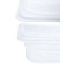 COUVERCLE POLYCARBONATE POUR BAC GN 1/6