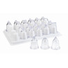 LOT DE 24 DOUILLES ASSORTIES
