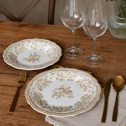 ASSIETTE PLATE FAUSTINE...