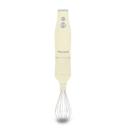 MIXEUR 3 EN 1 RETRO EN PLASTIQUE CRÈME