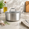 FAITOUT TRINOX REVÊTU 24CM EN ACIER INOXYDABLE