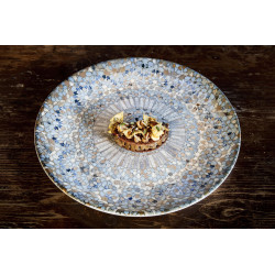 ASSIETTE PIZZA 32CM GOURMET LUCA MOSAIC