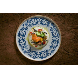 ASSIETTE PLATE VIENTO GOURMET 21CM PORCELAINE