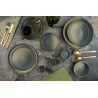 ASSIETTE A TASSE HORNFELS RIPPLE 20X17CM GRES VITRIFIE