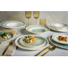 ASSIETTE PLATE RIVUS GOURMET 27CM PORCELAINE