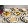 ASSIETTE PLATE GRANDMA GOURMET 25CM