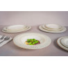 ASSIETTE PLATE GALATA ALBUS 30CM PORCELAINE