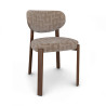 CHAISE TAUPE SUZIE 94X52X40 SALLE A MANGER