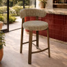 CHAISE BAR  TAUPE SUZIE 102X45X40