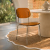 CHAISE AMBRE GLAM 54X49X75