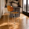 CHAISE BAR AMBRE GLAM 54X50X88