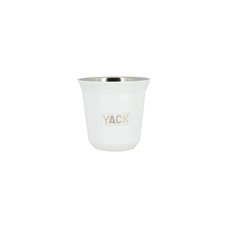 TASSE YACK 8CL EN ACIER INOXYDABLE BLANC