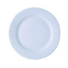ASSIETTE PLATE KASZUB 30.5CM EN PORCELAINE BLANCHE