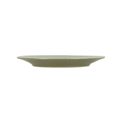 ASSIETTE À DESSERT TURBOLINO 21CM EN GRÈS VERT
