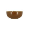 BOL TURBOLINO 16.5CM90CL EN GRÈS CARAMEL