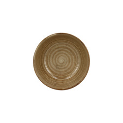 BOL TURBOLINO 16.5CM90CL EN GRÈS CARAMEL