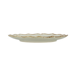 ASSIETTE PLATE SIGNATURE 26.5CM EN GRÈS BEIGE