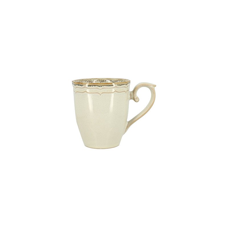 MUG SIGNATURE 30CL EN GRÈS BEIGE