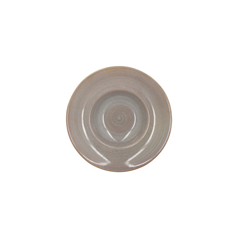 ASSIETTE À PÂTES CIRCLE 28CM EN GRÈS VIOLET